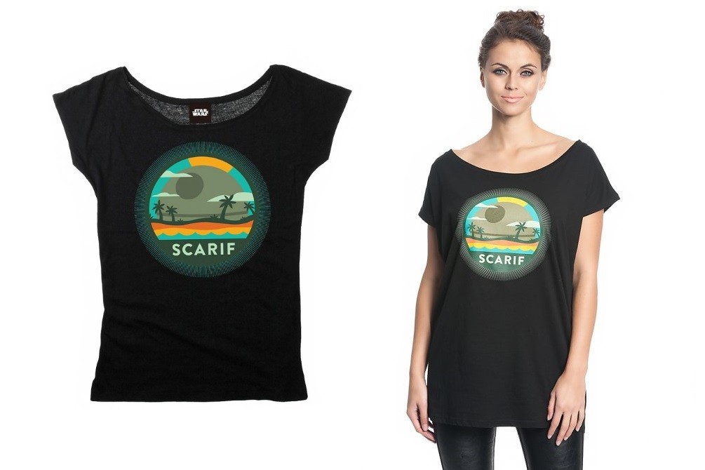 Women’s Rogue One Scarif slouch tee