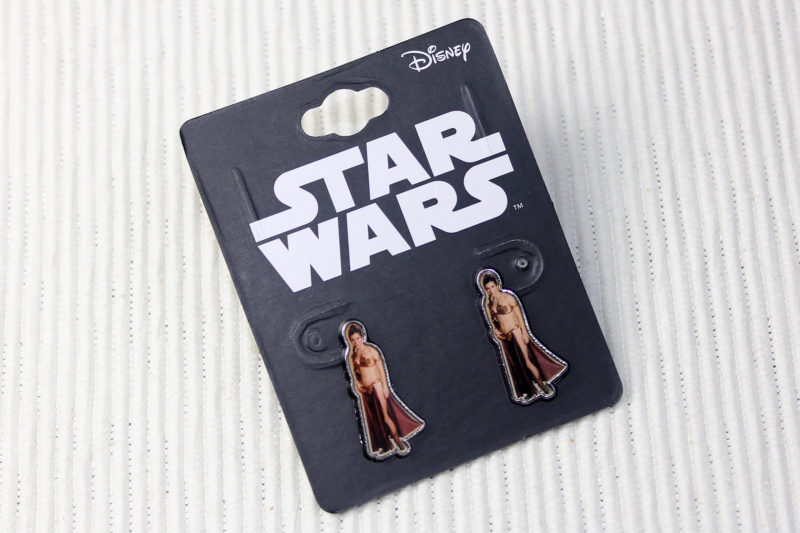 Star Wars Princess Leia cutout stud earrings