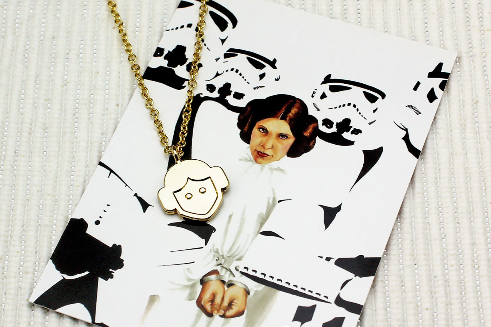 Love And Madness x Star Wars Princess Leia necklace