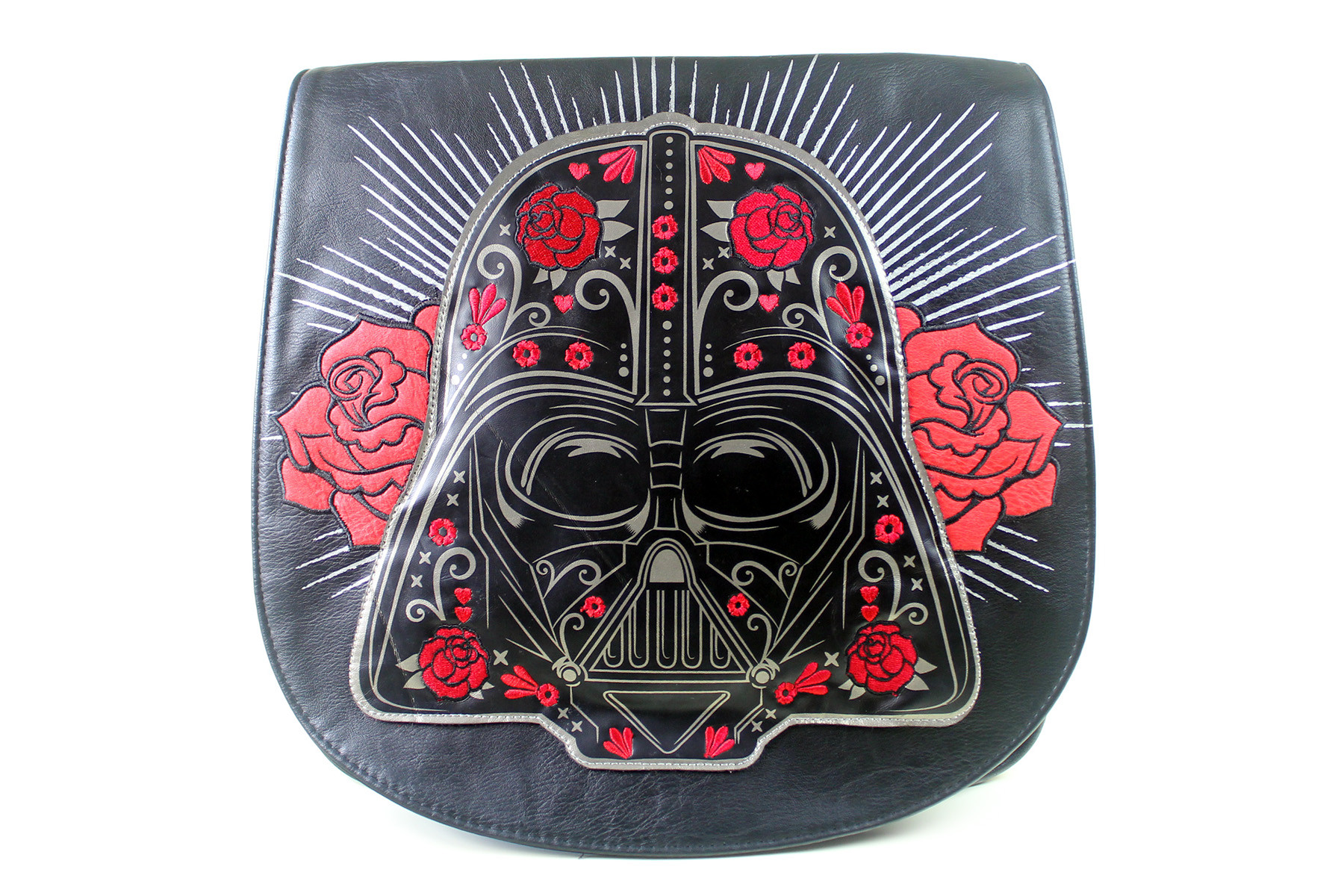 Star Wars Sugar Skull Cross Body Purse Messenger Bag Vader Storm Trooper 