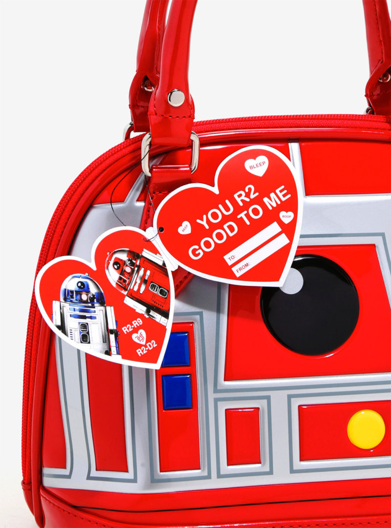 Loungefly x Star Wars R2-R9 mini dome handbag available exclusively at Box Lunch