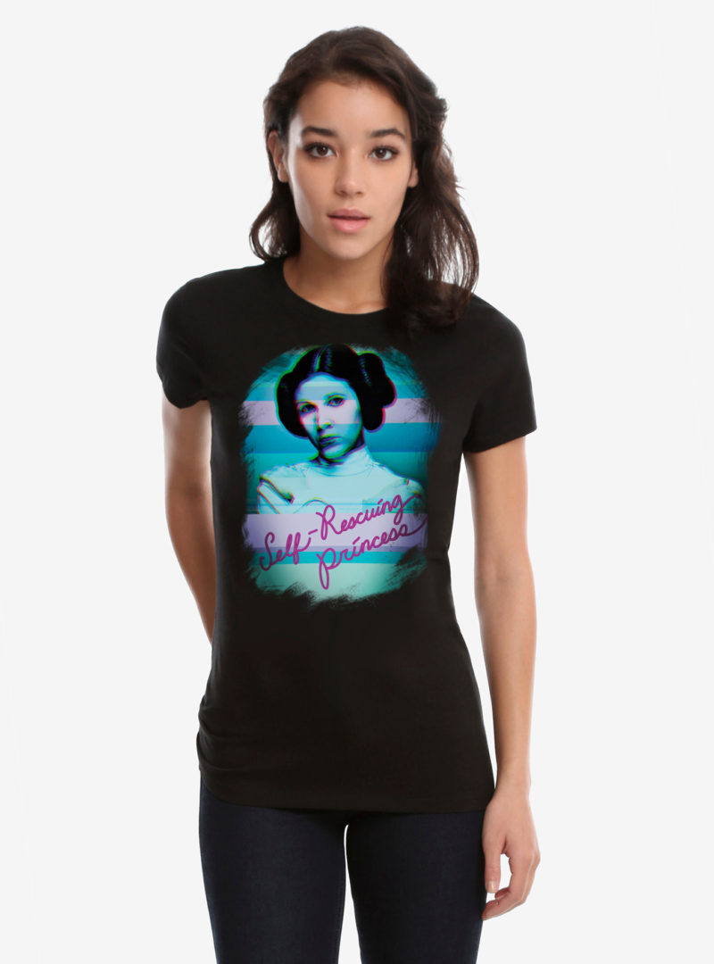 Her Universe x Star Wars Princess Leia Self Rescuing Princess t-shirt