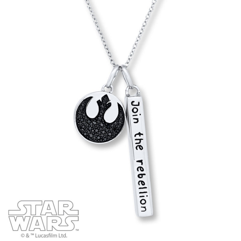 Kay Jewelers x Star Wars Join The Rebellion Sterling Silver necklace