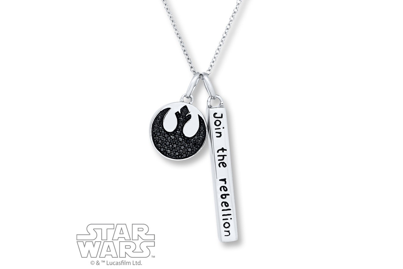 New Kay Jewelers Join The Rebellion necklace
