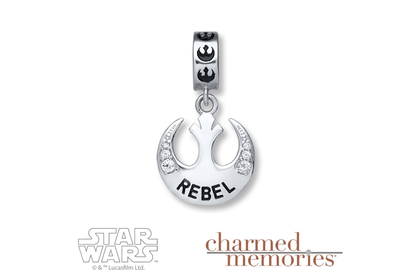 Kay Jewelers x Star Wars Rebel Alliance dangle charm