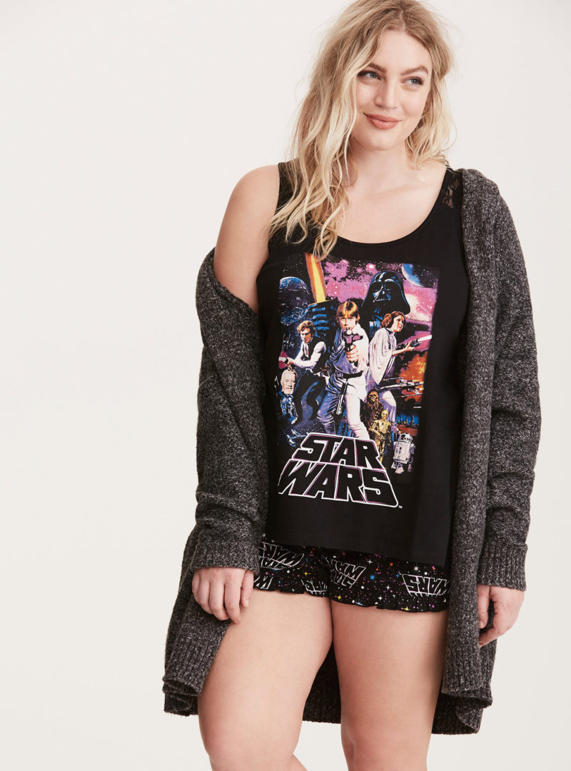 Women's Star Wars plus size sleep tank top available at Torrid