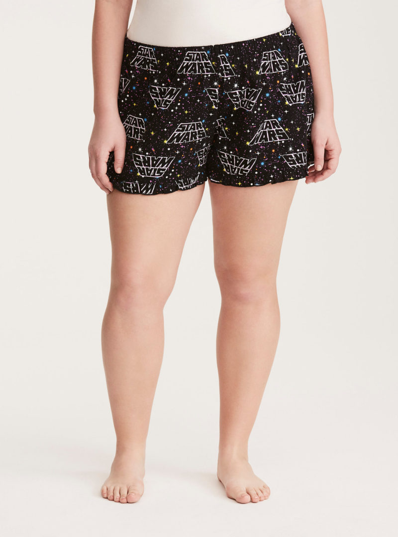 Women's Star Wars plus size sleep shorts available at Torrid