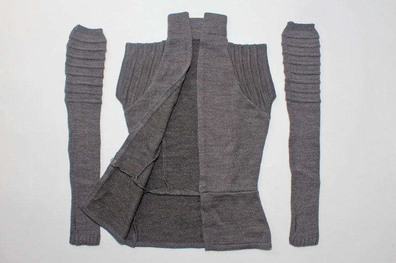 Star Wars Rey inspired Galactic Scavenger vest and arm warmers by Elhoffer Design