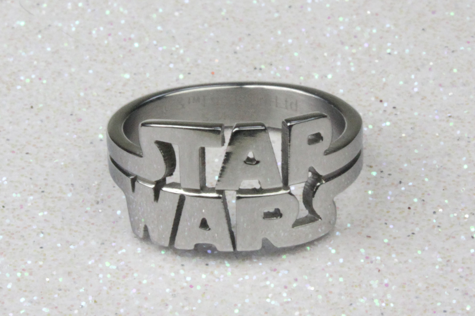 Body Vibe x Star Wars logo stainless steel ring