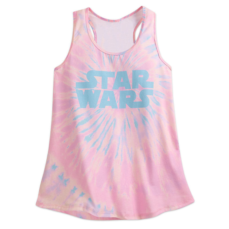 Women's Star Wars tie-dye tank top at the Disney Store