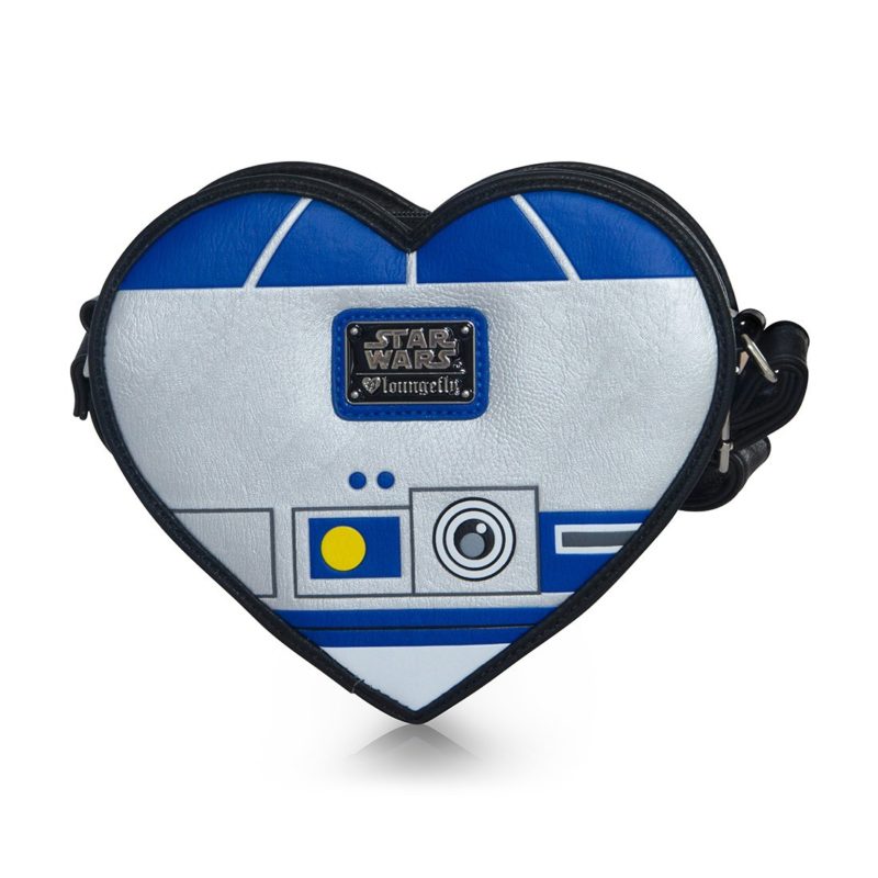 Loungefly x Star Wars R2-D2 heart shaped crossbody bag