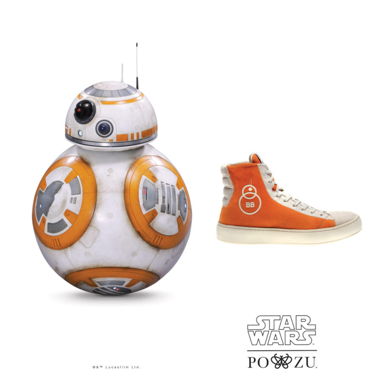 Po-Zu x Star Wars BB-8 sneaker preview