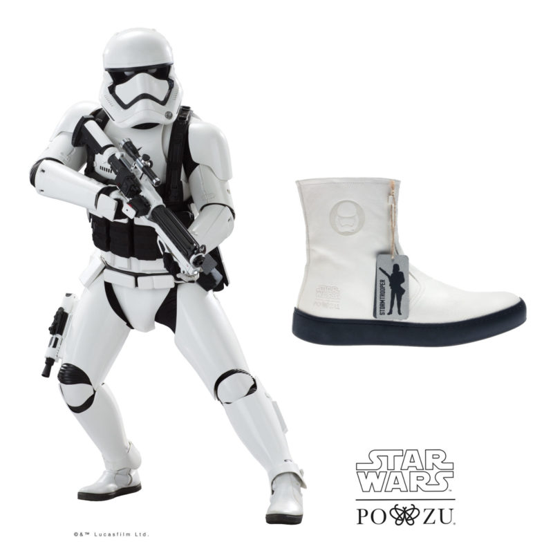 Po-Zu x Star Wars Stormtrooper boot preview