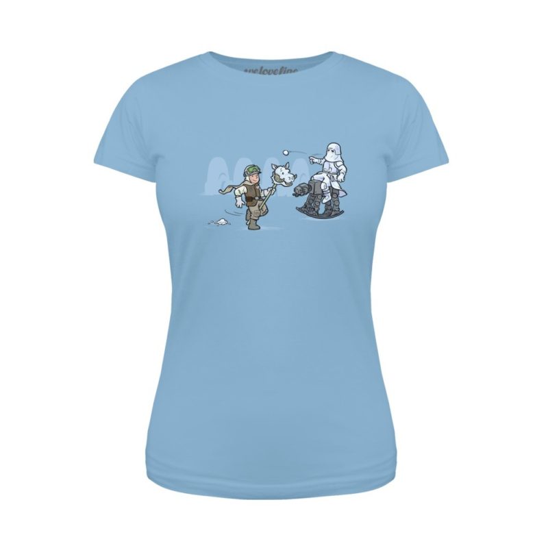 Women's Star Wars Hoth Playground t-shirt at We Love Fine