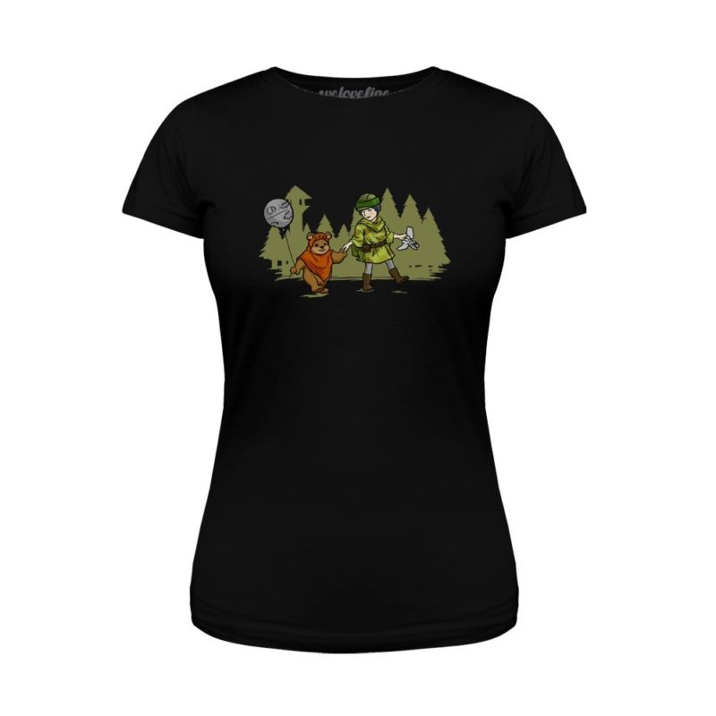 Women's Star Wars The Endor Kids t-shirt at We Love Fine