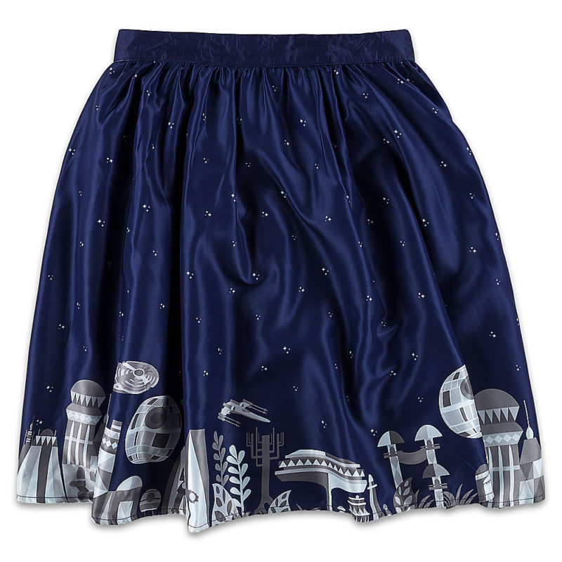 Her Universe x Star Wars Ashley Taylor artwork Galactic Skirt at the Disney Store