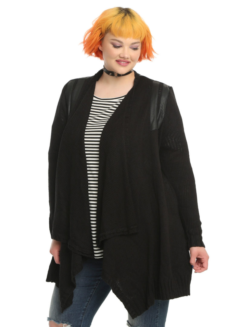 Her Universe x Star Wars Darth Vader plus size cardigan at Hot Topic
