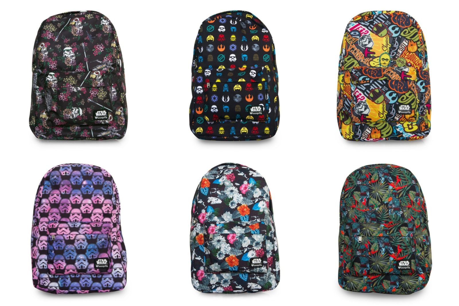 New Loungefly Star Wars backpack range