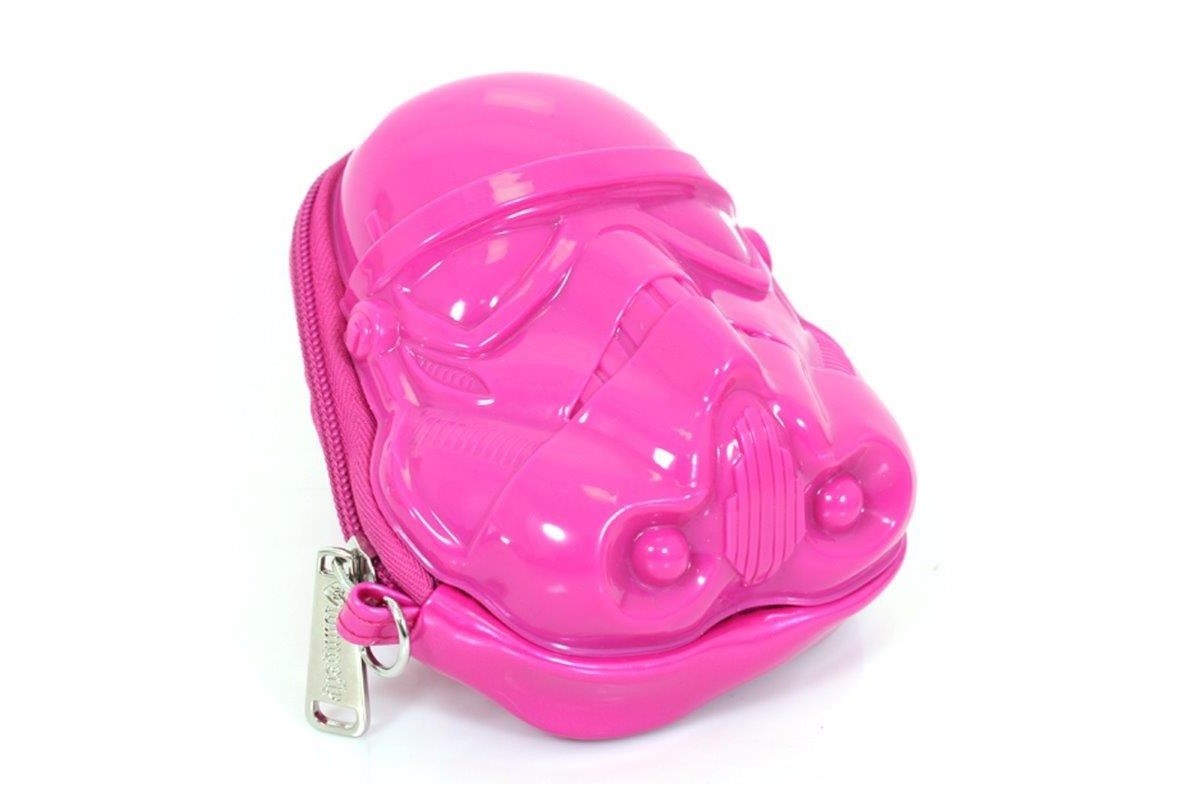 Loungefly pink Stormtrooper wristlet