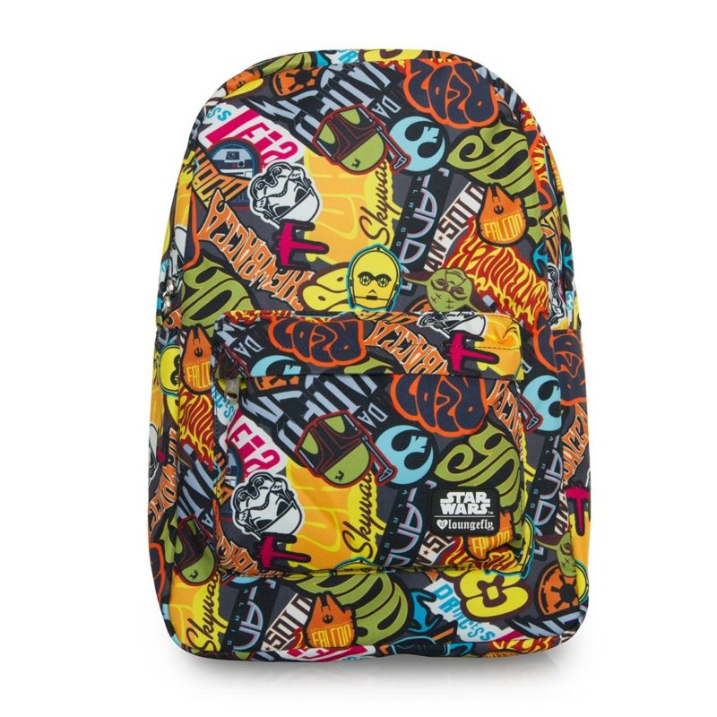 Loungefly x Star Wars Stickers print backpack