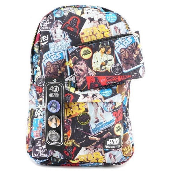 Loungefly x Star Wars limited edition 40th Anniversary backpack and pencil case at Celebration Orlando