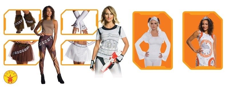 Rubies Star Wars Mix And Match Everyday cosplay style apparel range at Celebration Orlando