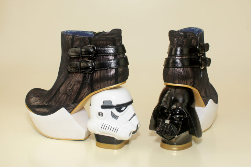 Irregular Choice Death Star boots