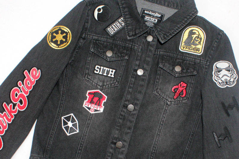 We Love Fine Dark Side patch jacket