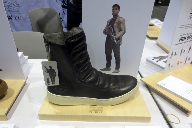 Po-Zu Footwear x Star Wars collection on display at Celebration Orlando