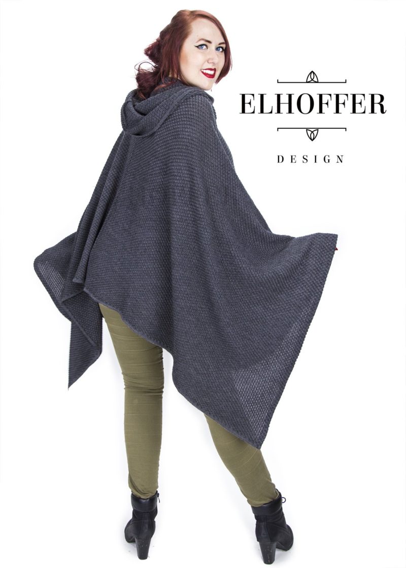 Elhoffer Design - Star Wars The Last Jedi Rey inspired Galactic Scavenger hooded cape everyday cosplay style