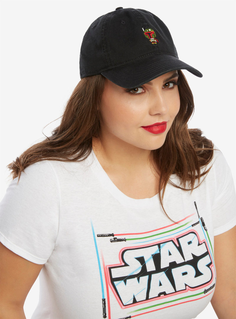 Star Wars Chibi Boba Fett embroidred baseball cap at Her Universe