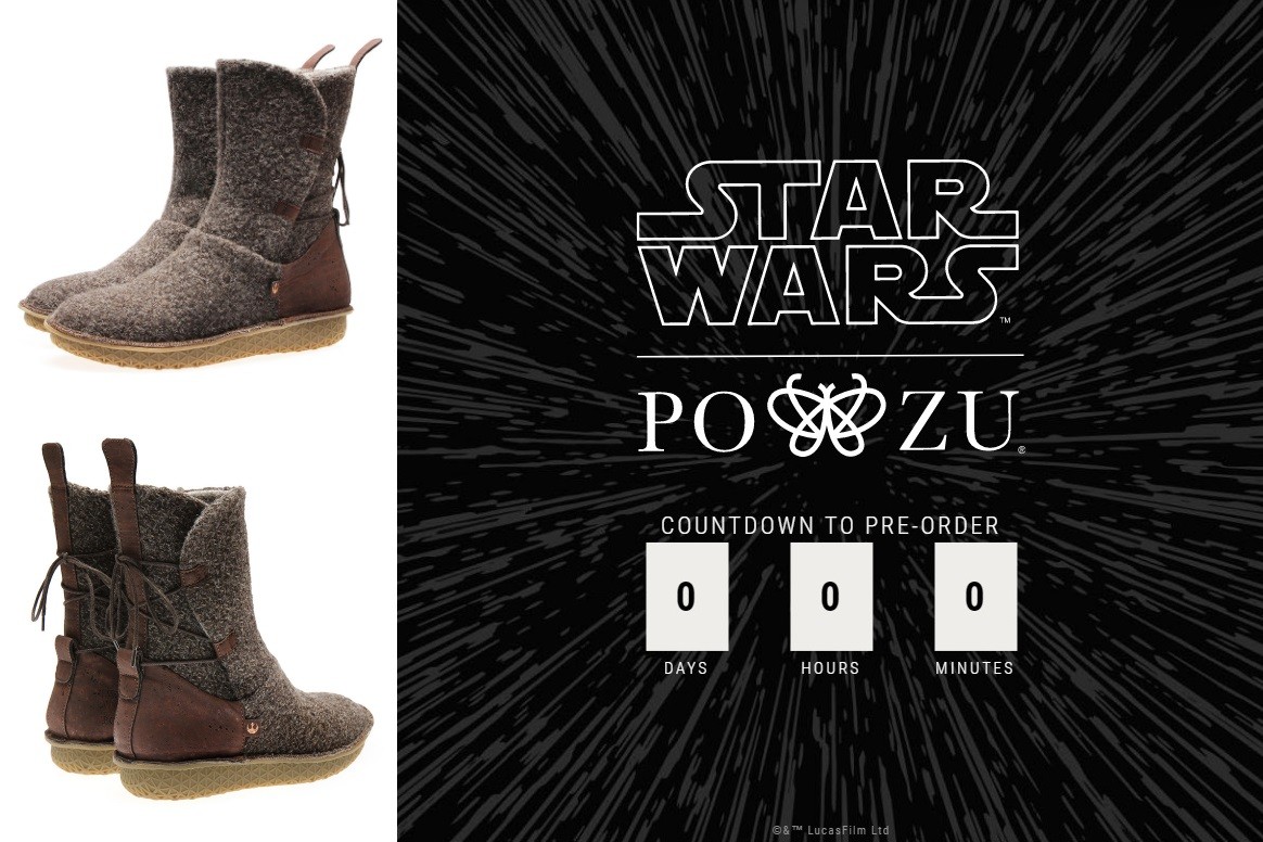 Po-Zu x Star Wars women's Rey The Force Awawkens boots