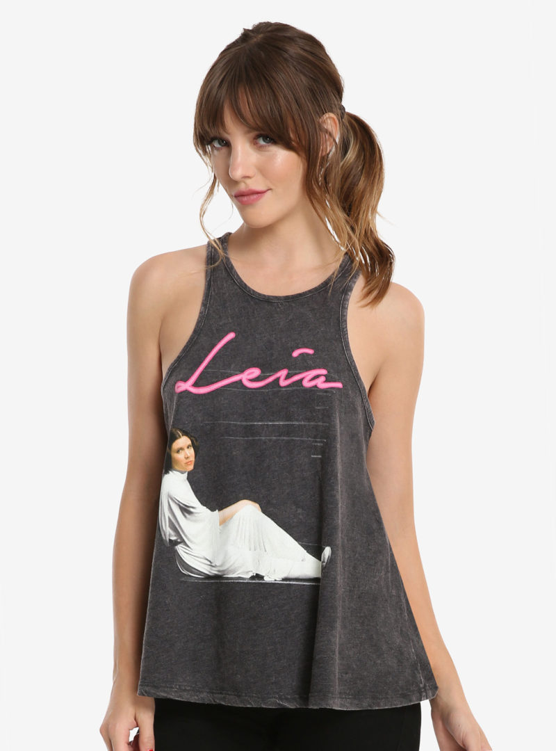 Women's Star Wars vintage style Princess Leia tank top at Box Lunch