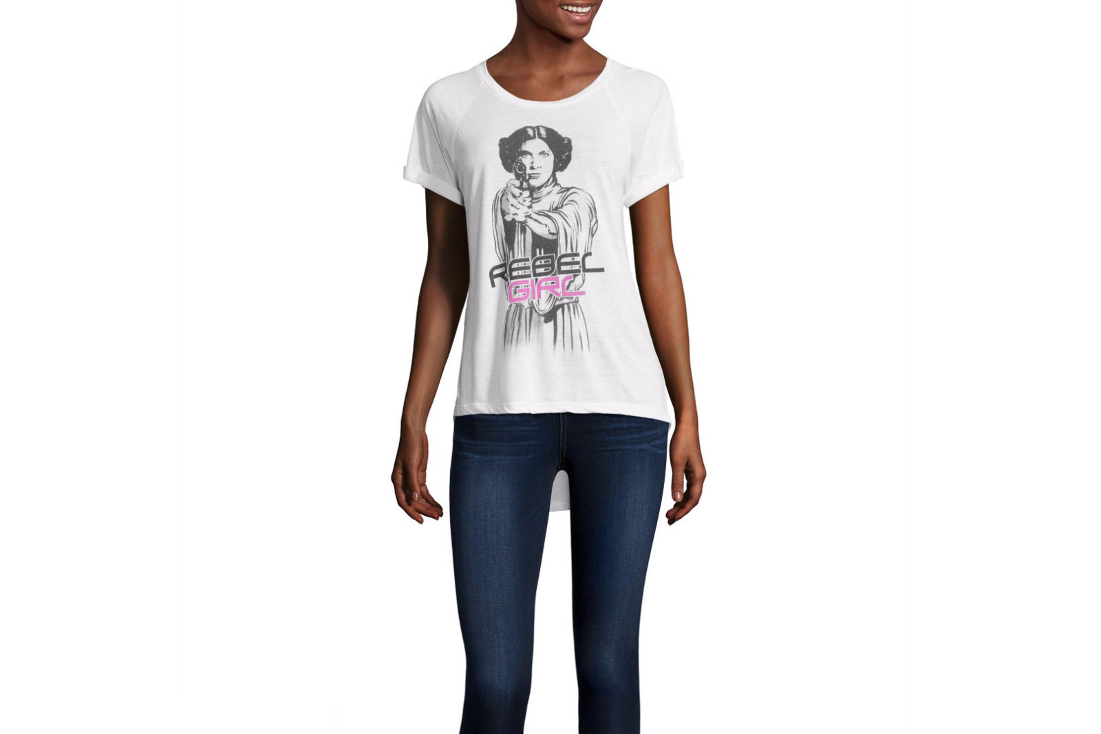 Women's Star Wars Princess Leia Rebel Girl t-shirt at JCPenney