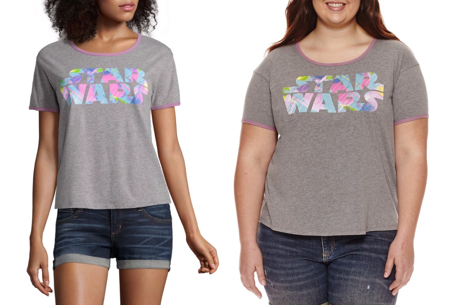 Women's Star Wars floral logo t-shirt at JCPenney