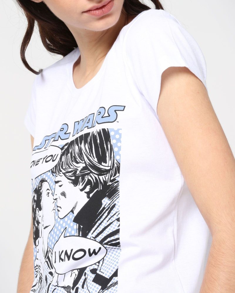 Women's Riachuelo x Star Wars Princess Leia and Han Solo t-shirt