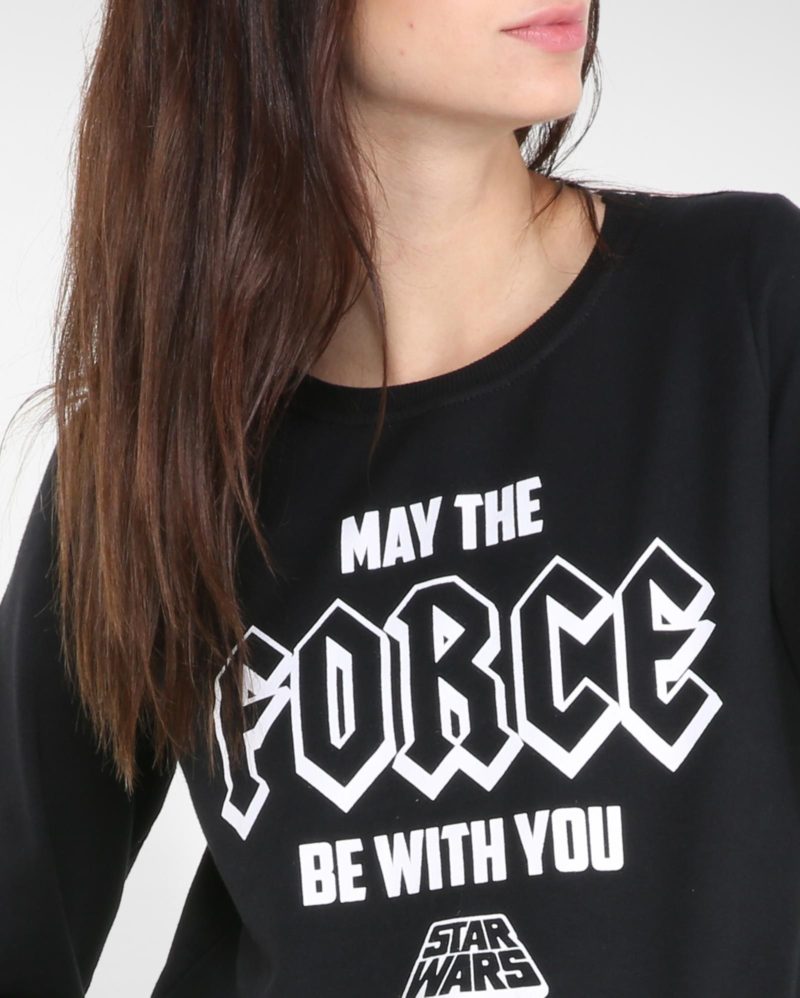 Women's Riachuelo x Star Wars May The Force Be With You sweatshirt