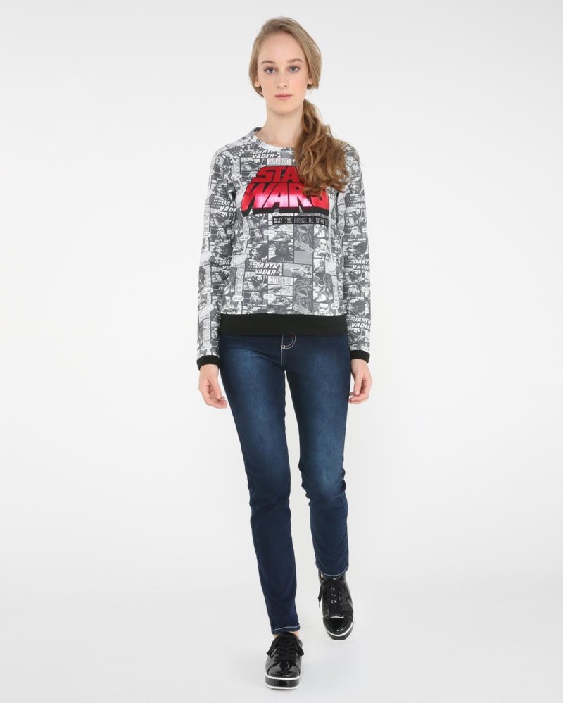 Women's Riachuelo x Star Wars comic print sweatshirt