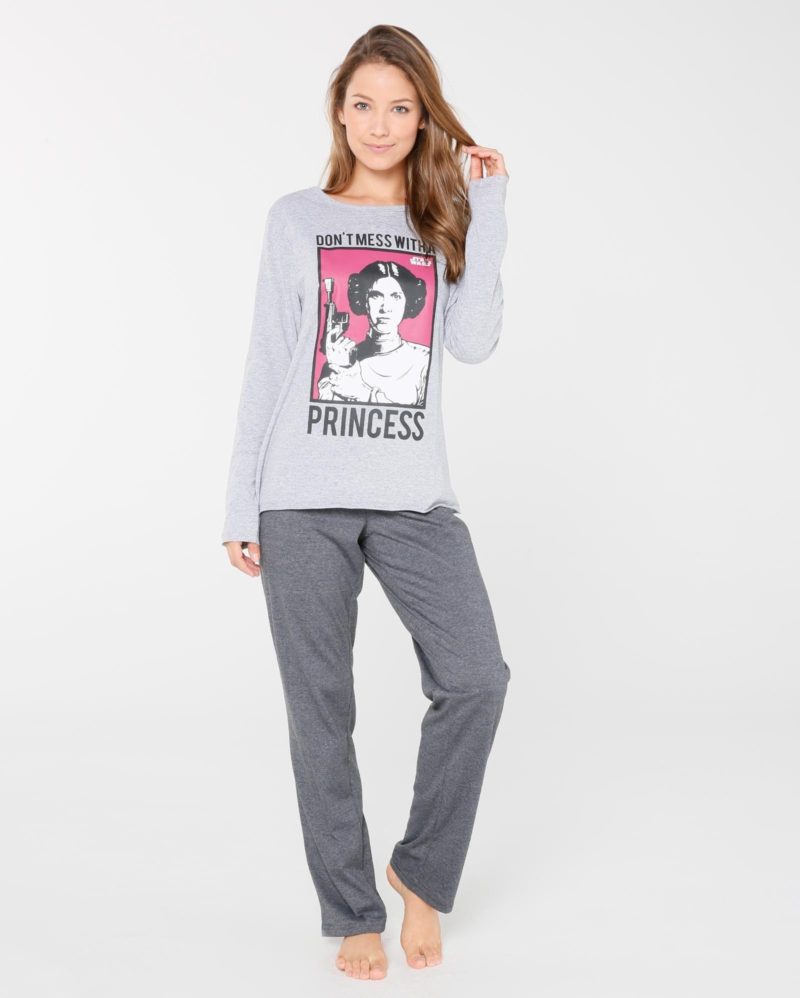 Women's Riachuelo x Star Wars Princess Leia pyjama sleepwear set