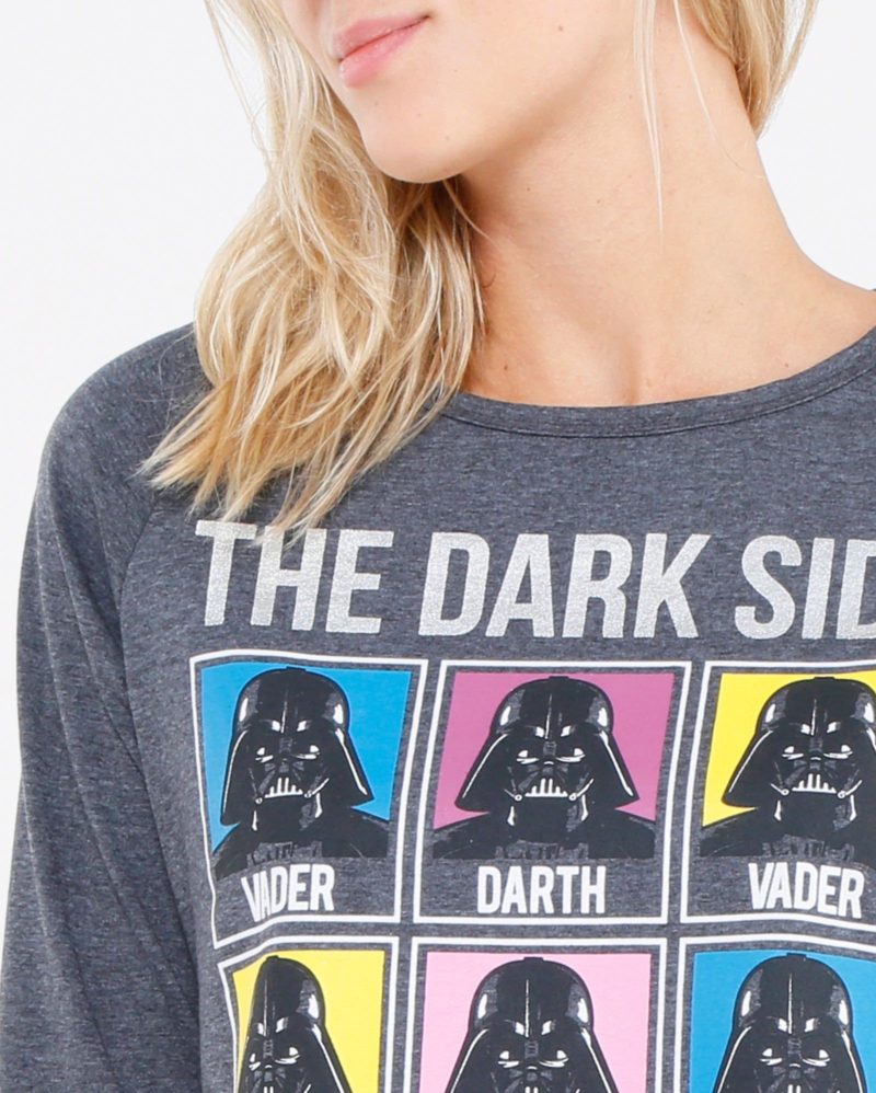 Women's Riachuelo x Star Wars Darth Vader The Dark Side pyjama sleepwear set