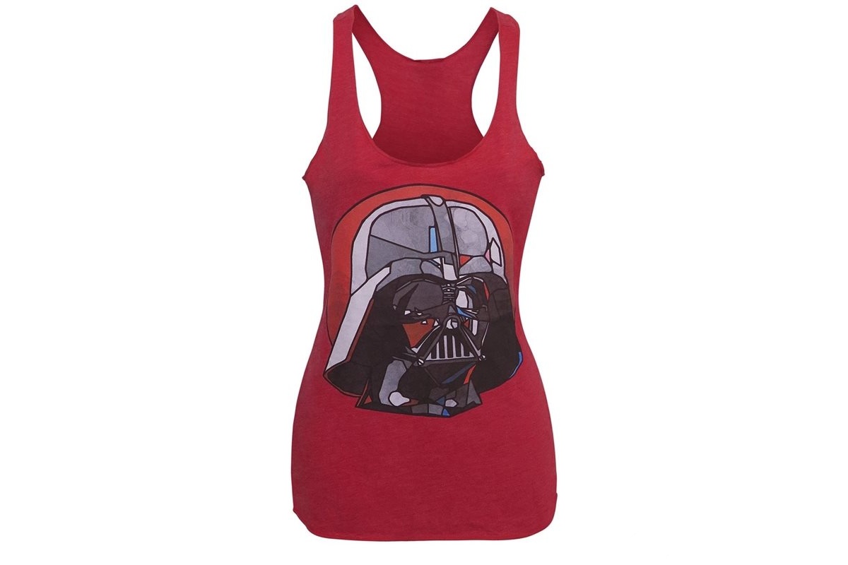 Women’s Stained Glass Darth Vader Tank Top