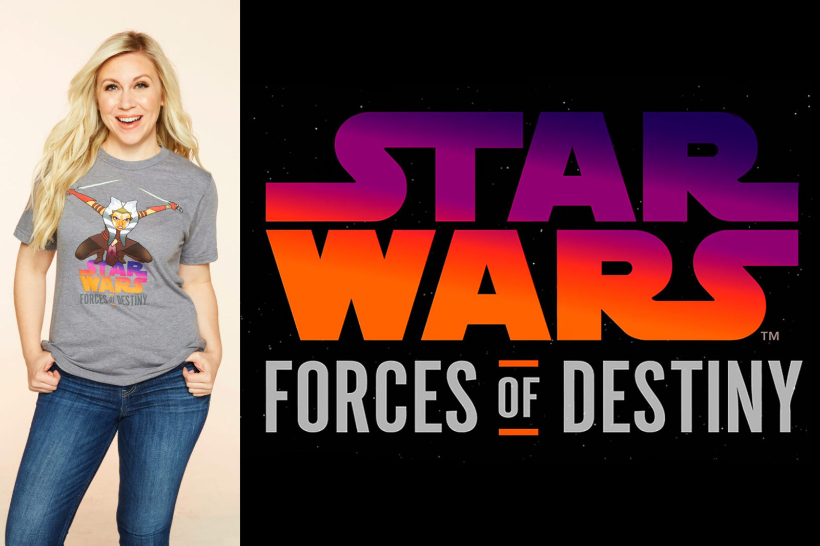 New Her Universe x Star Wars Forces Of Destiny Ahsoka Tano t-shirt at Disney D23 Expo