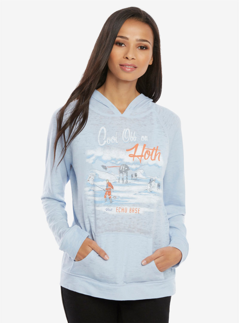 Women's Star Wars Hoth hoodie at Her Universe