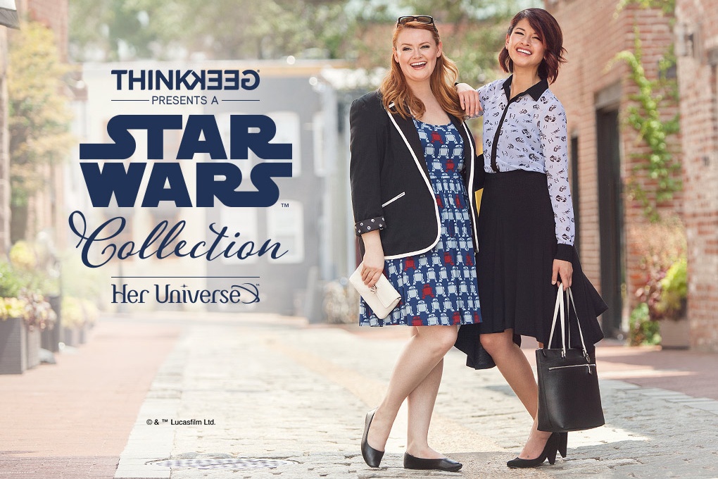 Her Universe x Star Wars office fashion collection at ThinkGeek