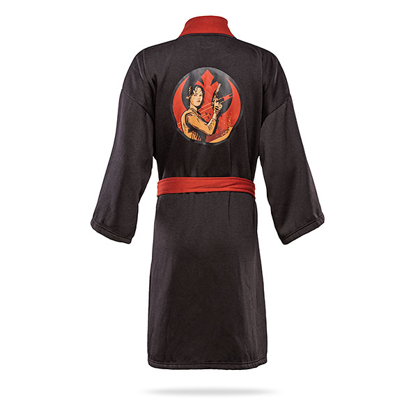 Women's Star Wars Rogue One Jyn Erso Rebel Leader jersey bath robe at ThinkGeek