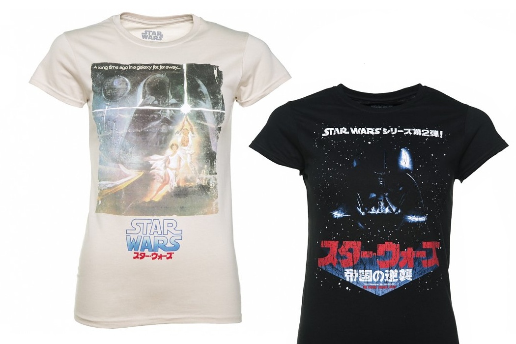 Women’s Star Wars Japanese Poster Tees