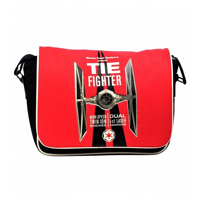 Star Wars TIE Fighter messenger bag at TruffleShuffle