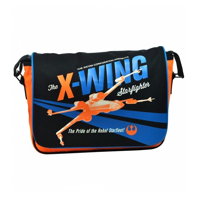 Star Wars X-Wing Fighter messenger bag at TruffleShuffle