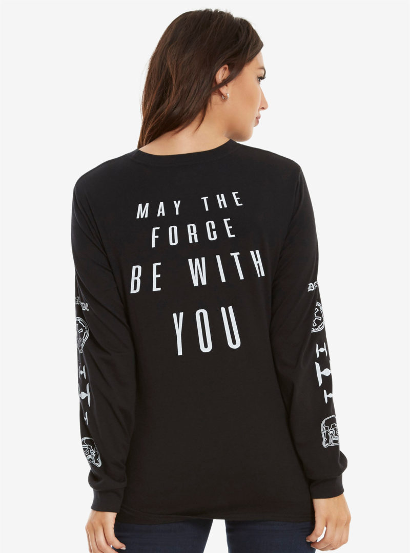 Women's Star Wars Dark Side themed long sleeve t-shirt at Box Lunch