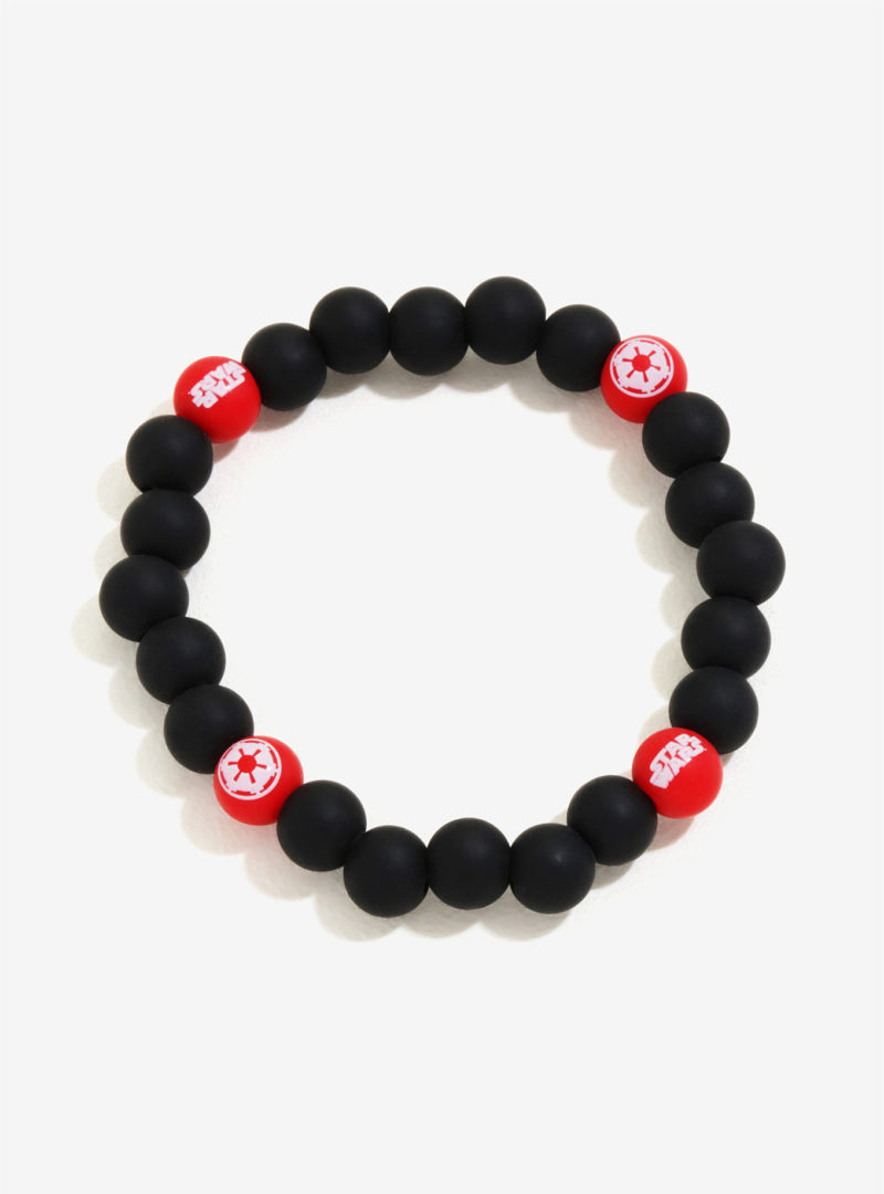 Body Vibe x Star Wars Imperial silicone bead bracelet at Box Lunch